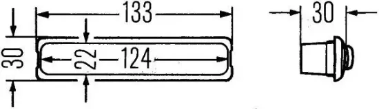Innenraumleuchte 12 V 24 V HELLA 2JA 001 357-002 Bild Innenraumleuchte 12 V 24 V HELLA 2JA 001 357-002