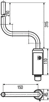 Halter, Außenspiegel HELLA 8HG 561 107-001 Bild Halter, Außenspiegel HELLA 8HG 561 107-001