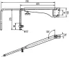 Halter, Außenspiegel rechts HELLA 8HG 501 253-022 Bild Halter, Außenspiegel rechts HELLA 8HG 501 253-022