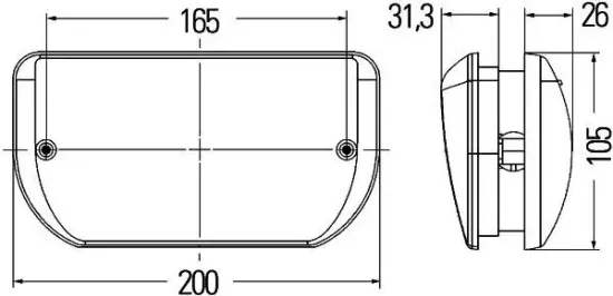 Einstiegsleuchte 12 V HELLA 2XT 007 945-027 Bild Einstiegsleuchte 12 V HELLA 2XT 007 945-027