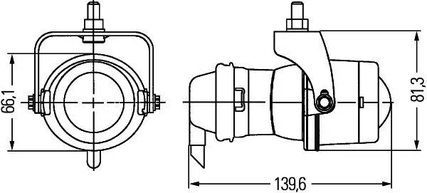 Nebelscheinwerfersatz 12 V HELLA 1NL 008 090-821 Bild Nebelscheinwerfersatz 12 V HELLA 1NL 008 090-821