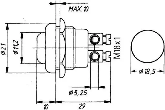 Zünd-/Startschalter HELLA 6JF 001 571-181 Bild Zünd-/Startschalter HELLA 6JF 001 571-181