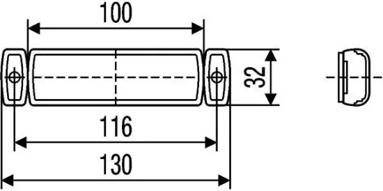 Positionsleuchte 24 V vorne HELLA 2PG 008 645-541 Bild Positionsleuchte 24 V vorne HELLA 2PG 008 645-541