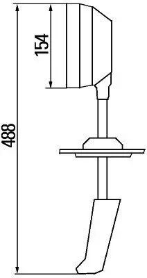 Suchscheinwerfer 12 V 24 V HELLA 1H5 998 502-051 Bild Suchscheinwerfer 12 V 24 V HELLA 1H5 998 502-051