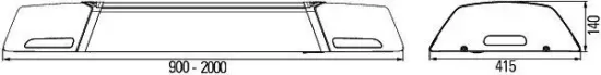 Signalsystem, Einsatzfahrzeug 12 V HELLA 2RL 010 712-011 Bild Signalsystem, Einsatzfahrzeug 12 V HELLA 2RL 010 712-011