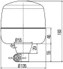 Rundumkennleuchte 12 V 24 V HELLA 2XD 012 878-011 Bild Rundumkennleuchte 12 V 24 V HELLA 2XD 012 878-011