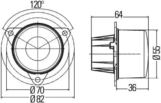 Blinkleuchte 12 V hinten HELLA 2BA 011 172-027 Bild Blinkleuchte 12 V hinten HELLA 2BA 011 172-027