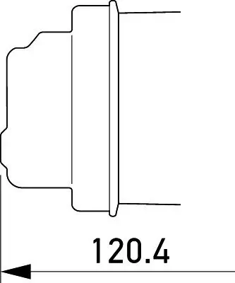Kappe, Fernscheinwerfer HELLA 9GH 145 943-001 Bild Kappe, Fernscheinwerfer HELLA 9GH 145 943-001