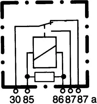 Relais, Wisch-Wasch-Intervall 12 V HELLA 4RD 965 453-041 Bild Relais, Wisch-Wasch-Intervall 12 V HELLA 4RD 965 453-041