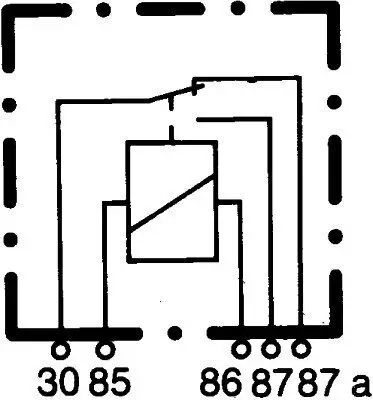 Relais, Arbeitsstrom 12 V HELLA 4RD 933 332-041 Bild Relais, Arbeitsstrom 12 V HELLA 4RD 933 332-041