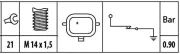 Öldruckschalter 12 V HELLA 6ZL 003 259-901