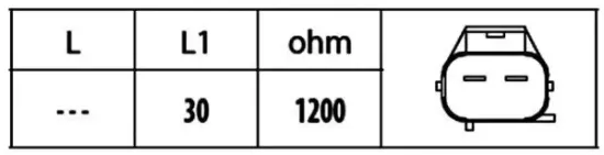 Sensor, Nockenwellenposition 12 V HELLA 6PU 009 146-621 Bild Sensor, Nockenwellenposition 12 V HELLA 6PU 009 146-621