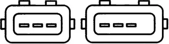 Sensor, Drosselklappenstellung 12 V HELLA 6PX 008 476-261 Bild Sensor, Drosselklappenstellung 12 V HELLA 6PX 008 476-261