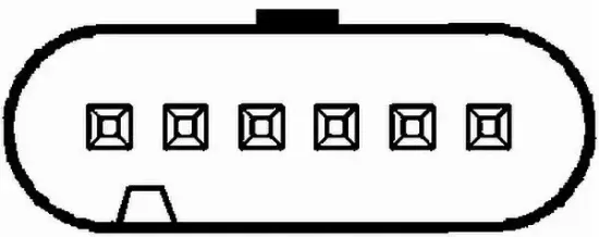 Luftmassenmesser 12 V HELLA 8ET 009 142-661 Bild Luftmassenmesser 12 V HELLA 8ET 009 142-661