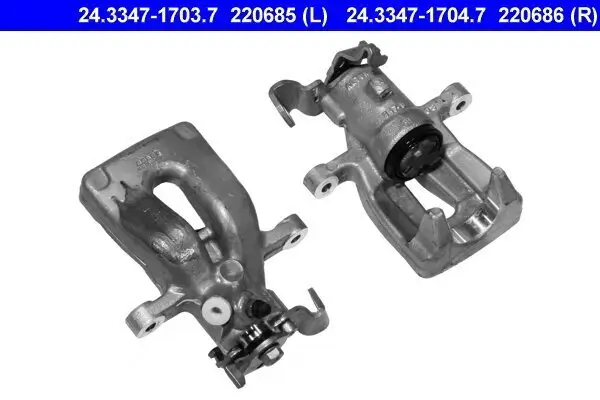 Bremssattel Hinterachse rechts ATE 24.3347-1704.7