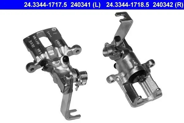 Bremssattel Hinterachse rechts ATE 24.3344-1718.5