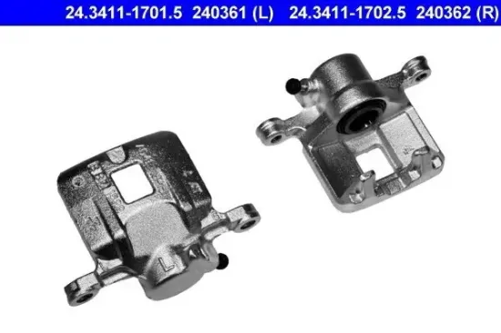 Bremssattel Hinterachse rechts ATE 24.3411-1702.5 Bild Bremssattel Hinterachse rechts ATE 24.3411-1702.5