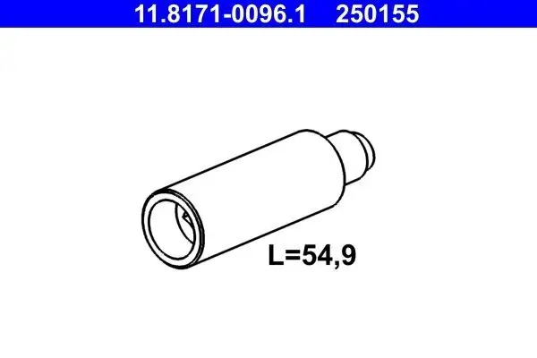 Führungsbolzen, Bremssattel ATE 11.8171-0096.1