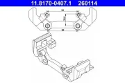 Halter, Bremssattel ATE 11.8170-0407.1