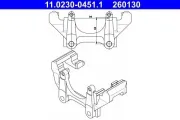 Halter, Bremssattel ATE 11.0230-0451.1