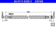 Bremsschlauch ATE 24.5111-0330.3