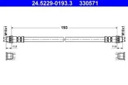 Bremsschlauch ATE 24.5229-0193.3