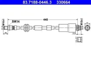 Bremsschlauch ATE 83.7188-0446.3