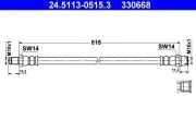 Bremsschlauch ATE 24.5113-0515.3