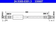 Bremsschlauch ATE 24.5305-0351.3