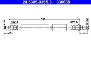 Bremsschlauch ATE 24.5305-0355.3
