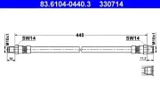 Bremsschlauch Vorderachse ATE 83.6104-0440.3