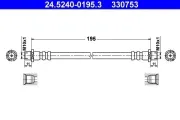 Bremsschlauch ATE 24.5240-0195.3