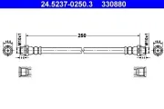 Bremsschlauch ATE 24.5237-0250.3