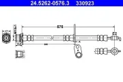 Bremsschlauch ATE 24.5262-0576.3