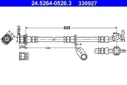 Bremsschlauch ATE 24.5264-0526.3