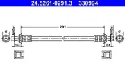 Bremsschlauch Hinterachse ATE 24.5261-0291.3