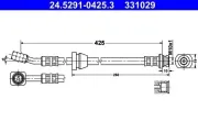 Bremsschlauch ATE 24.5291-0425.3