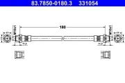 Bremsschlauch ATE 83.7850-0180.3