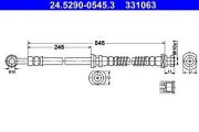 Bremsschlauch ATE 24.5290-0545.3