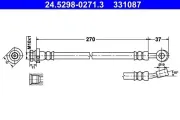 Bremsschlauch ATE 24.5298-0271.3