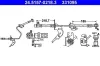 Bremsschlauch Hinterachse links ATE 24.5157-0218.3 Bild Bremsschlauch Hinterachse links ATE 24.5157-0218.3