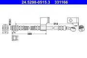 Bremsschlauch ATE 24.5298-0515.3