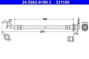 Bremsschlauch ATE 24.5262-0180.3