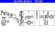 Bremsschlauch ATE 24.5161-0316.3