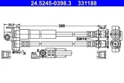 Bremsschlauch ATE 24.5245-0398.3