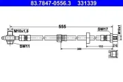 Bremsschlauch ATE 83.7847-0556.3