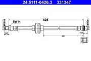 Bremsschlauch ATE 24.5111-0426.3