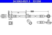 Bremsschlauch ATE 24.5262-0521.3