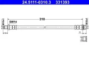 Bremsschlauch Vorderachse ATE 24.5111-0310.3