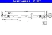 Bremsschlauch ATE 24.5113-0483.3